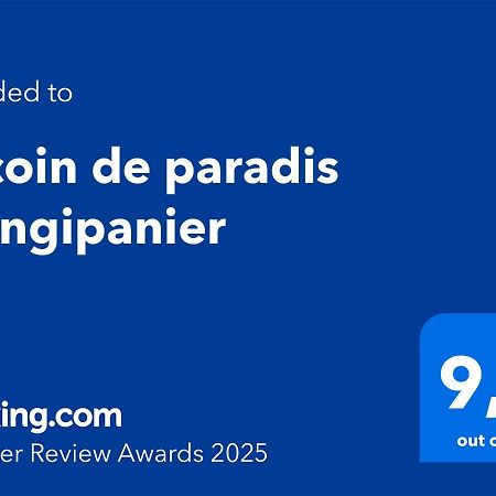 Ti Coin De Paradis Frangipanier Le Diamant Kültér fotó