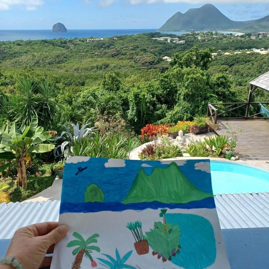 Ti Coin De Paradis Frangipanier Le Diamant Kültér fotó